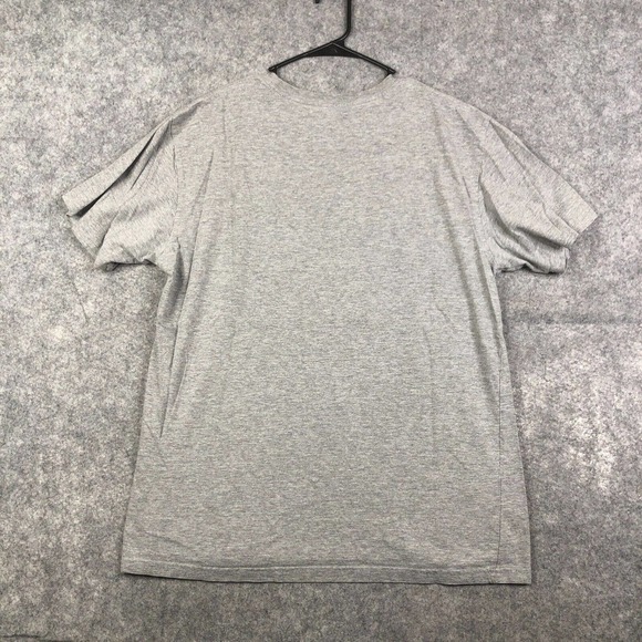 Oakley T-Shirt Mens Large Gray Short Sleeve Regular-Fit Crew Neck Pullover Logo - Picture 9 of 9